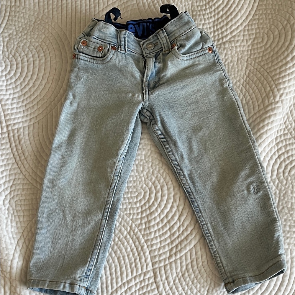 Levi's Kids' Light Blue Toddler Boys Denim Jeans